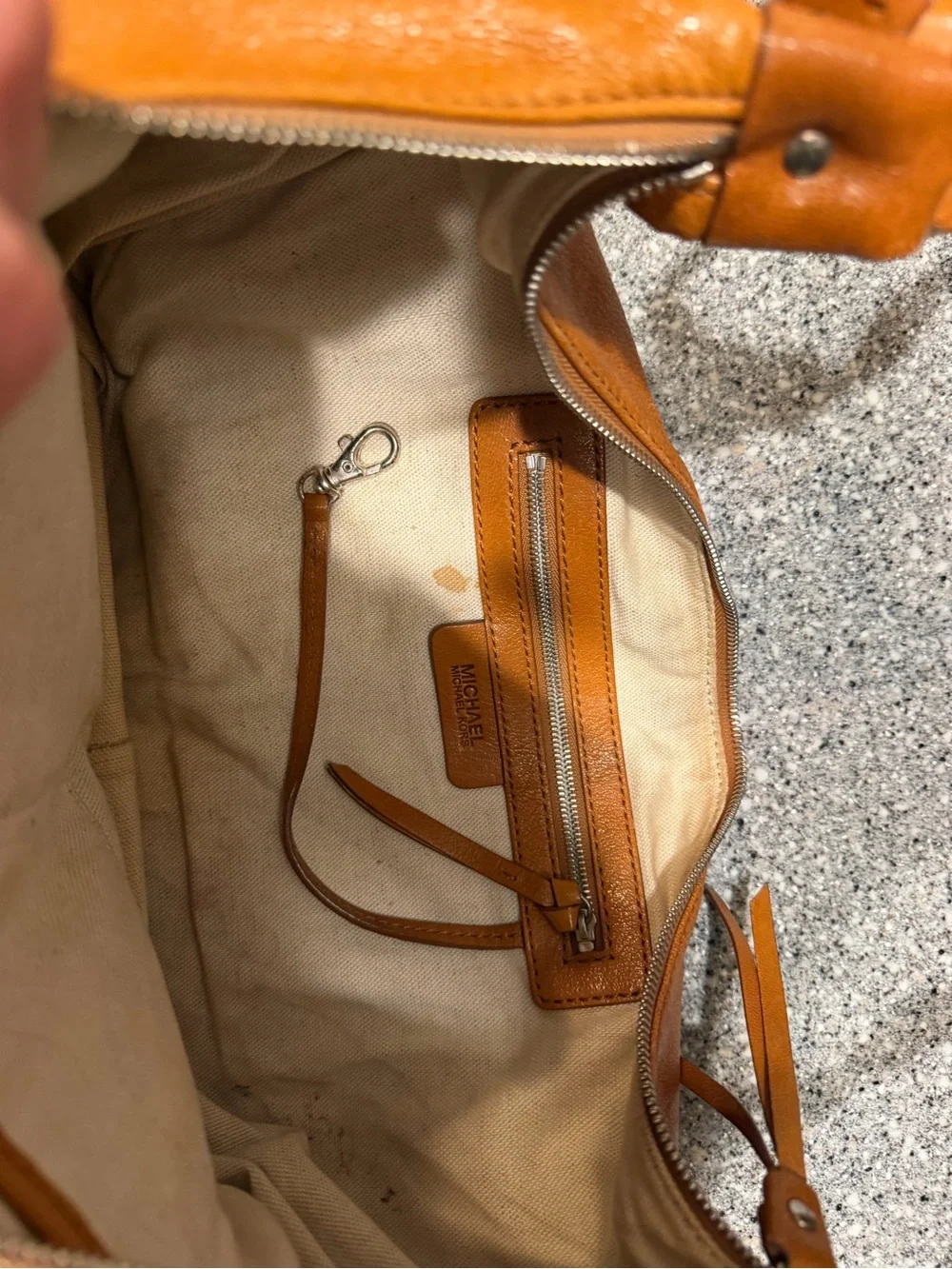 Michael Kors classic cognac